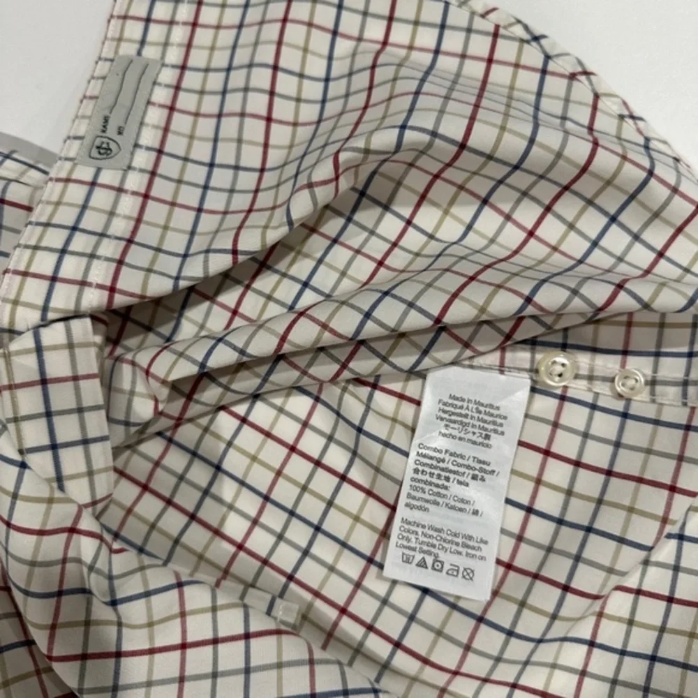 J Crew Plaid Shirt -‎ Size M.
